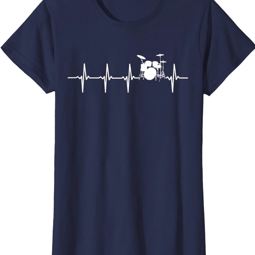 Drums Heartbeat - Drummer & Percussionist T-Shirt